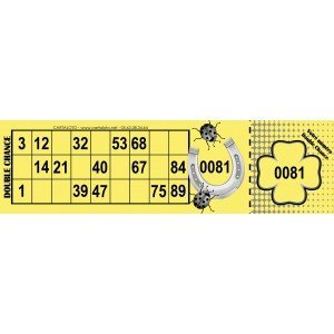 Carton loto Feuille de 12 grilles LotoBingo A3 GM - Bingoloto