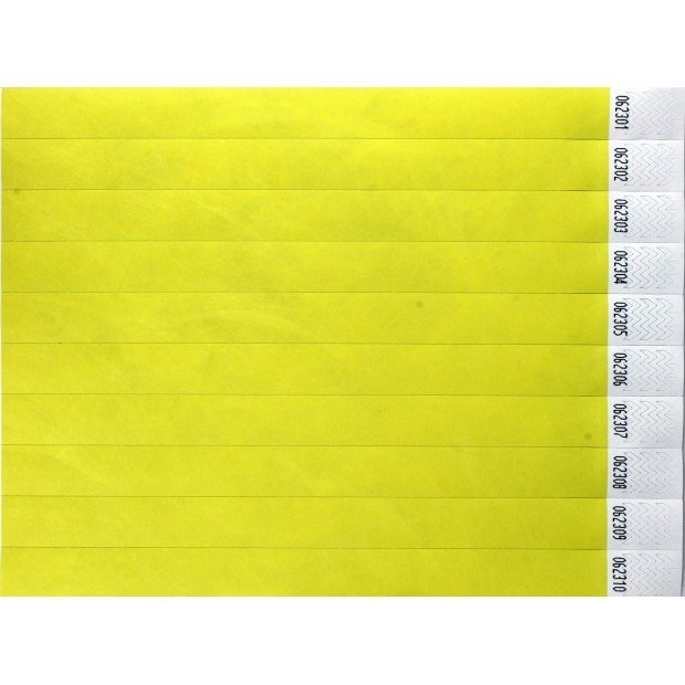 Tyvek® wristbands