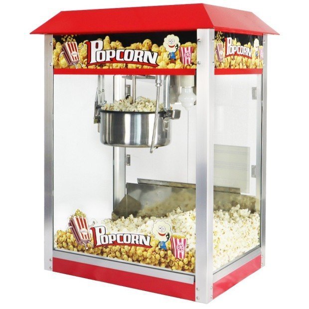 Commercial popcorn machine