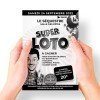 100 Flyers publicitaires pour loto (A5)
