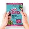 Pack communication : 10 Affiches & 100 Flyers pour loto