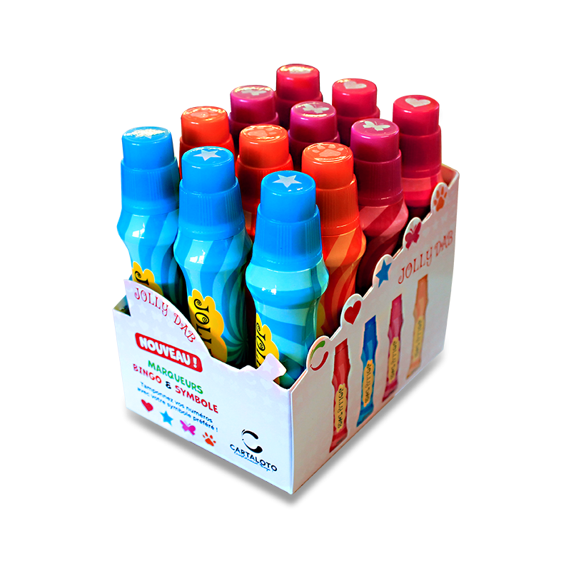 boite de 12 marqueurs Permanents BIC , fourniture bureau maroc
