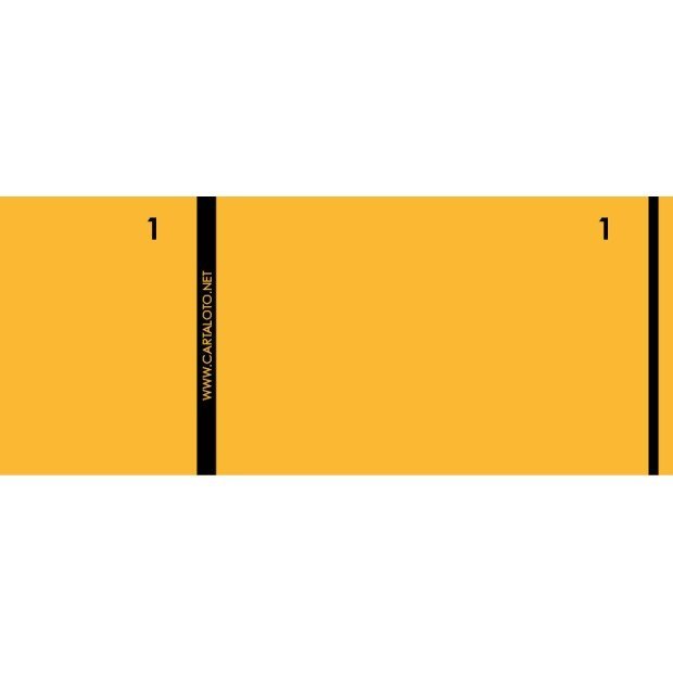 Carnet à souche personnalisés de 100 tickets - 2 parties