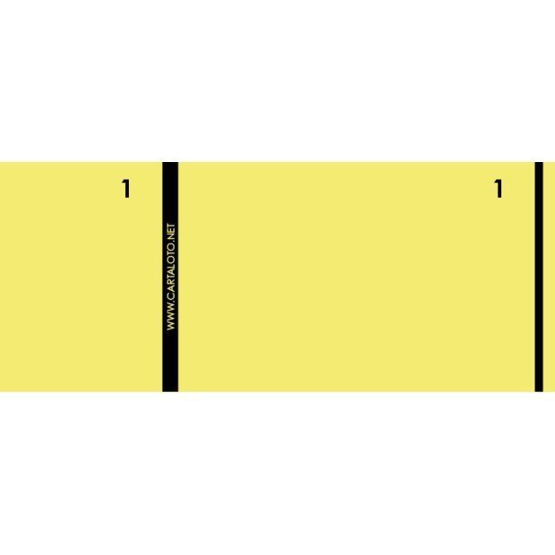Carnet à souche personnalisés de 100 tickets - 2 parties