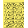 42 Planches de 12 grilles