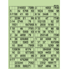 42 Planches de 12 grilles