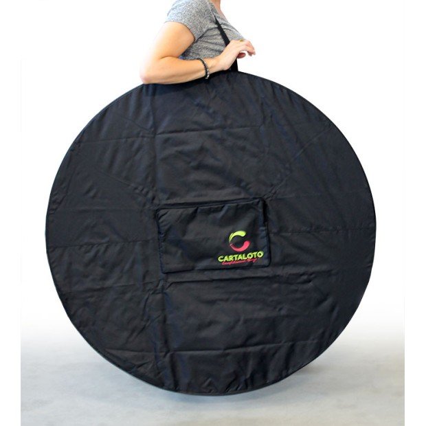 Prize wheel carrying bag