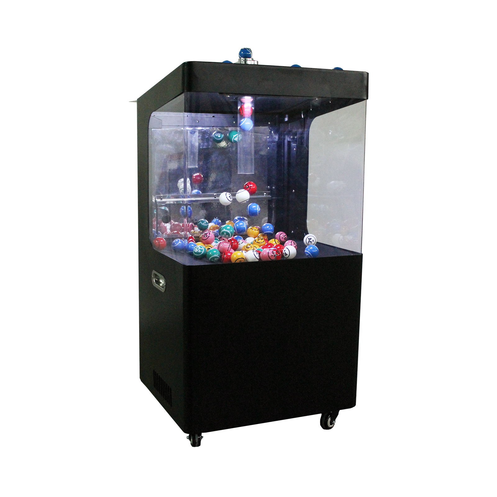 Boulier à soufflerie I Airball Pro Machine de tirage loto + 90 boules