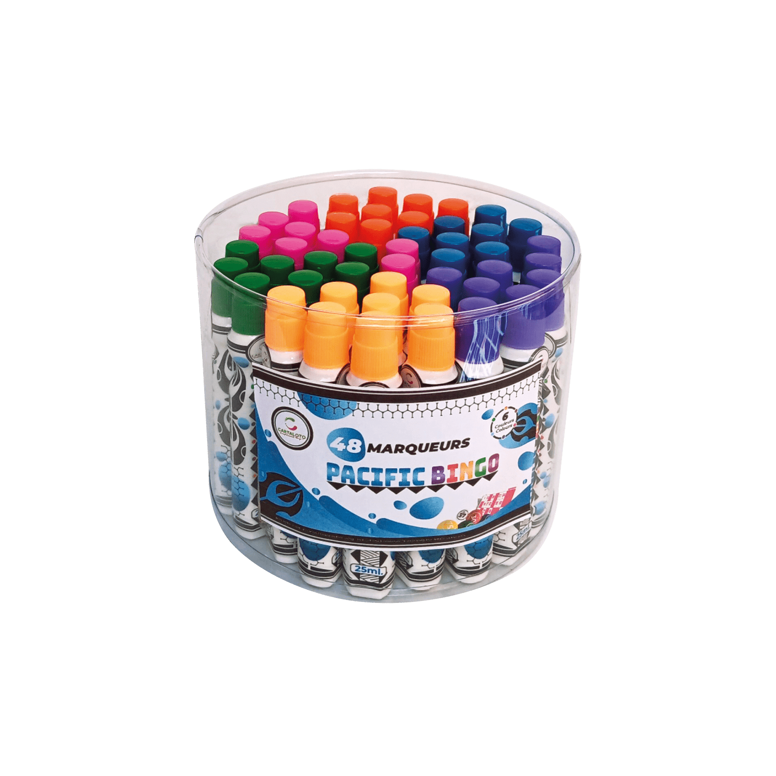 48 Pacific Bingo daubers I Box of bingo dot markers I Ink daubers