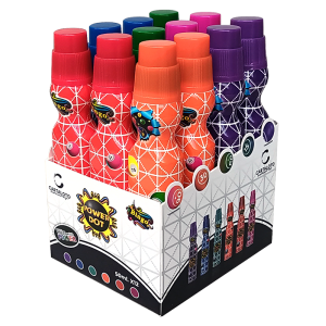 Power dot bingo dabber mixed colors set of 12 pack
