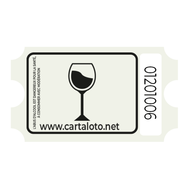 Roll tickets - 1000 Wine tickets