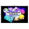 Bingo blower personalized rectangular sticker