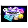 Bingo blower personalized rectangular sticker