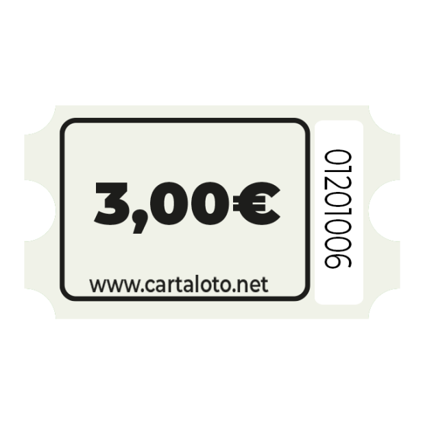 Roll tickets - 1000 Cash tickets
