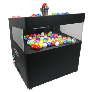 Electro airball bingo blower machine