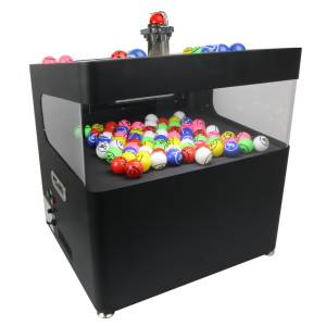 Bingo airball blower machine + option flight case