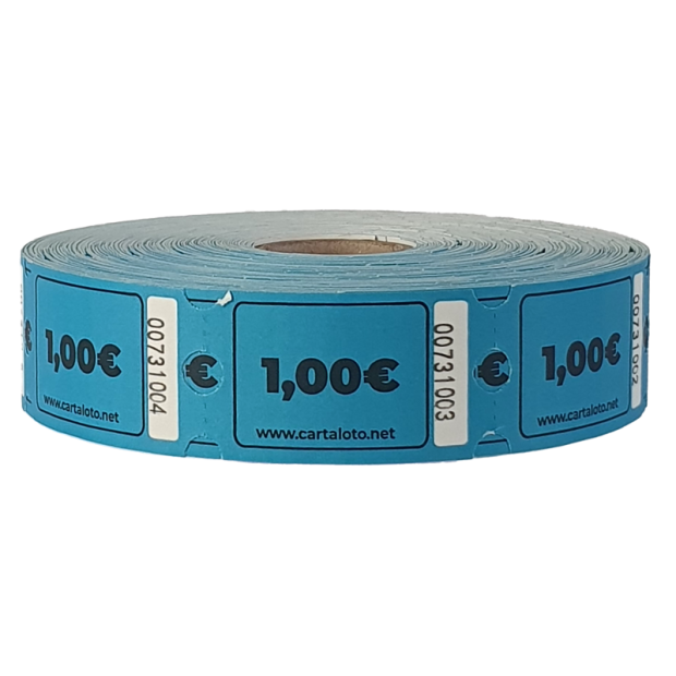 Roll tickets - 1000 Cash tickets