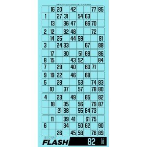 Bingo flash - Bloc - 6 grilles
