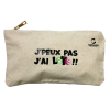 Pochette sac à main "J’peux pas j’ai loto"