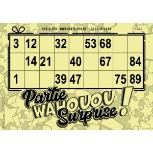 grille loto partie speciale jaune