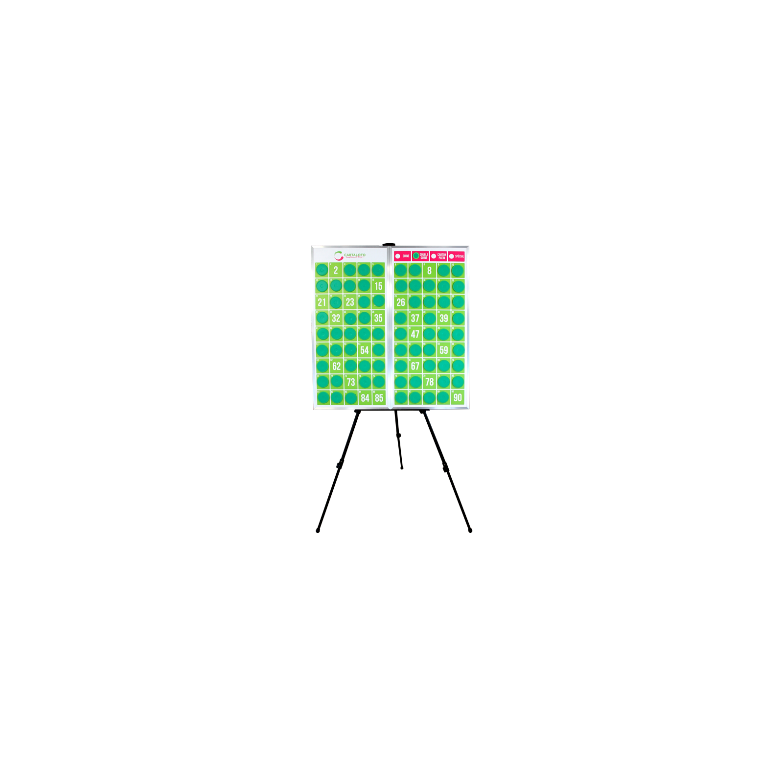 Magnetic bingo calling masterboard I Bingo night control board