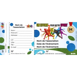 150 Custom raffle tickets