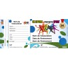 Ticket tombola personnalisé - Sport