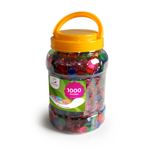 Tube of 1000 plastic bingo chips