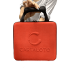 Malette rouge pour jeton - Mise en situation