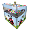 COCCI Nano airball bingo machine with flight case