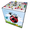 COCCI Nano airball bingo machine with flight case