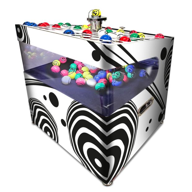 copy of Abstract Nano airball bingo machine with flight case