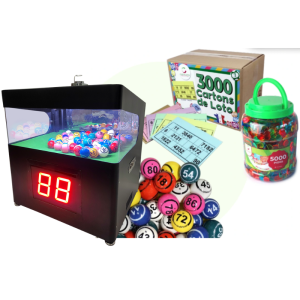 Confort bingo cage set