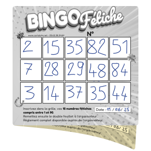 Bingo Fétiche - montage