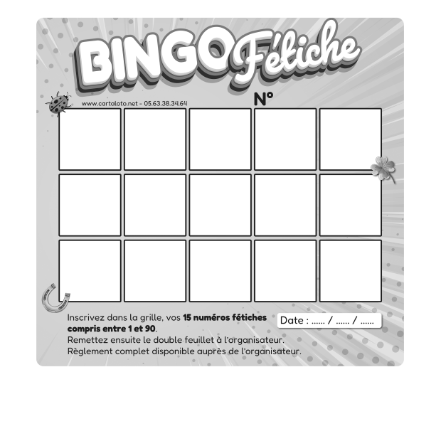 Bingo Fétiche - vide