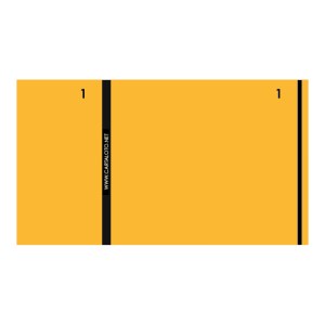 1 carnet "extra large"- 2 parties personnalisés