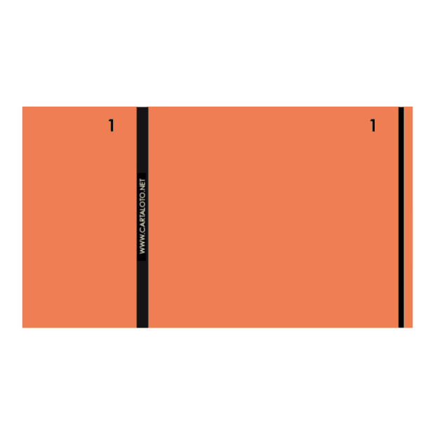 1 carnet "extra large"- 2 parties personnalisés