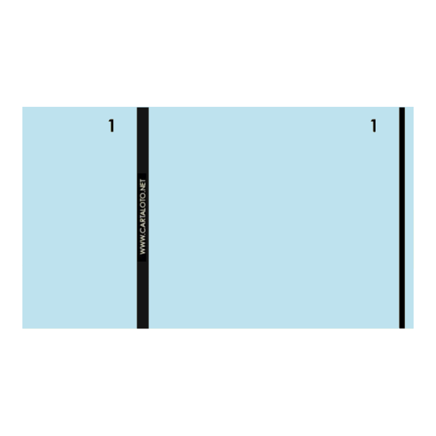 copy of 10 Booklets of 100 numbered check tickts - 2 clip parts (customisable)