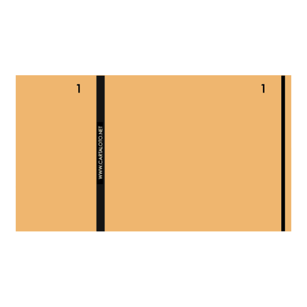1 carnet "extra large"- 2 parties personnalisés