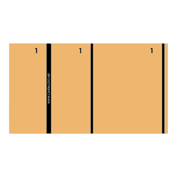 copy of 10 Booklets of 100 numbered check tickts - 2 clip parts (customisable)