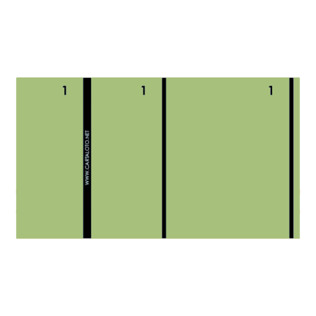 copy of 10 Booklets of 100 numbered check tickts - 2 clip parts (customisable)