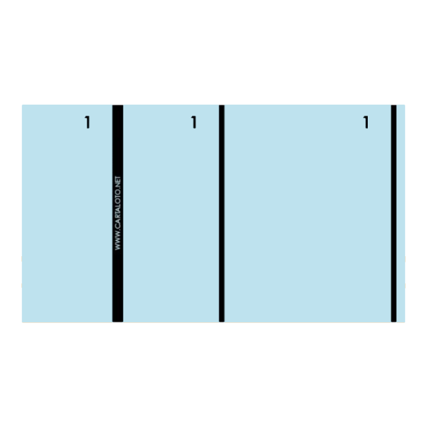 copy of 10 Booklets of 100 numbered check tickts - 2 clip parts (customisable)