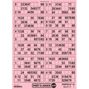 Prêt à Jouer - 12 grids