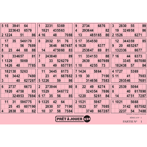 Prêt à Jouer - 24 grids