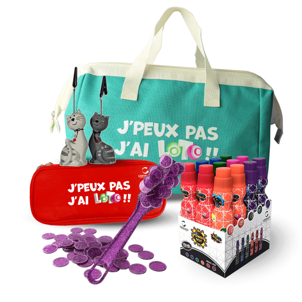 Pack accessoires trousse marqueur kit magnétique clip photo sac