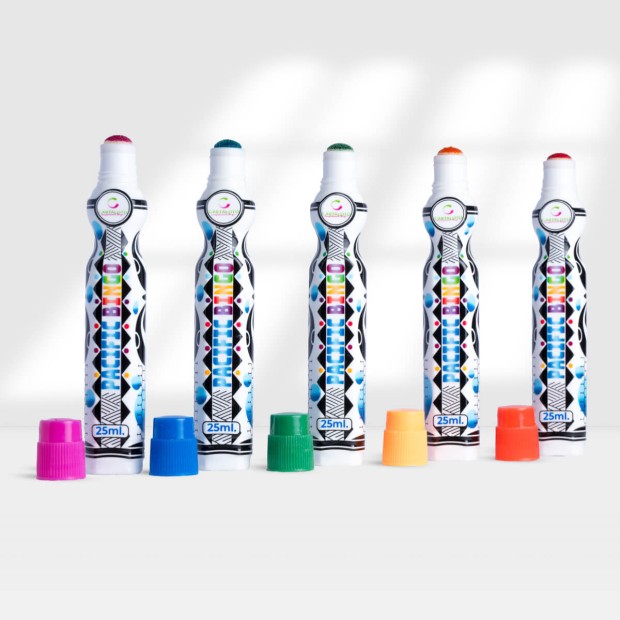 6 couleurs marqueurs Pacific bingo