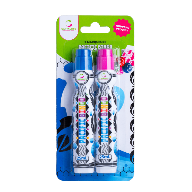 PACIFIC bingo markers – Pack of 12 blisters of 2