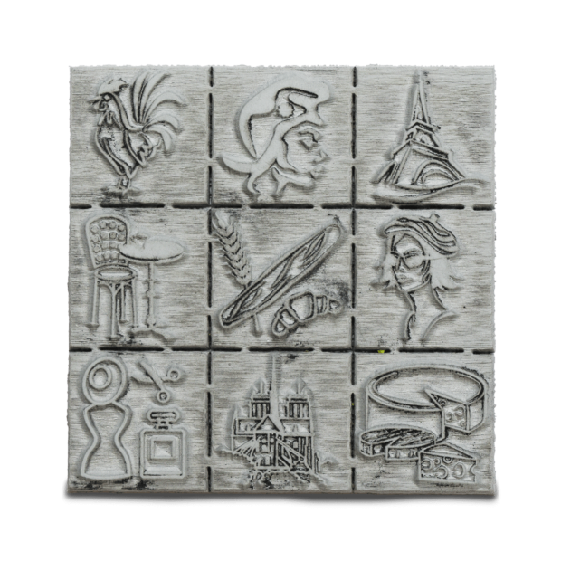 Jeu de 9 symboles de validation