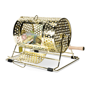 Tambour de tombola - avec papillotes
