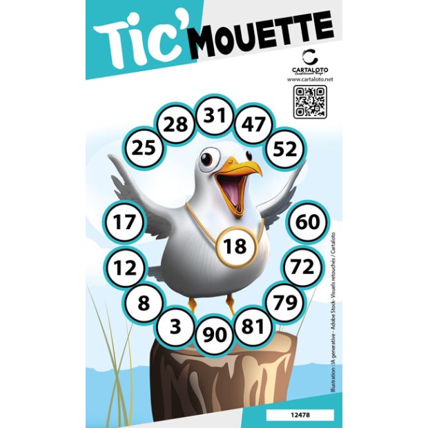 Tic'Mouette - partie spéciale pour loto